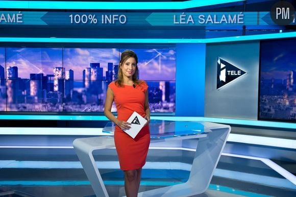 Léa Salamé, journaliste sur i-TELE.