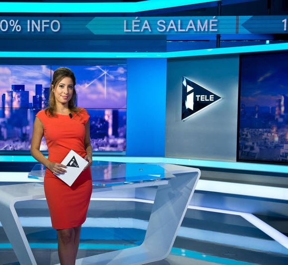 Léa Salamé, journaliste sur i-TELE.