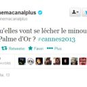 Le tweet polémique publié en mai dernier par le compte officiel de Canal+ Cinéma lors du dernier festival de Cannes