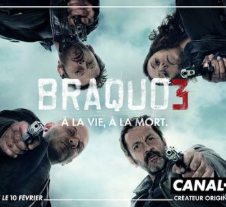 Publicité pour le lancement de 'Braquo 3'