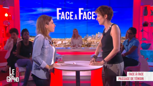 Passage de témoin entre Natacha Polony et Léa Salamé