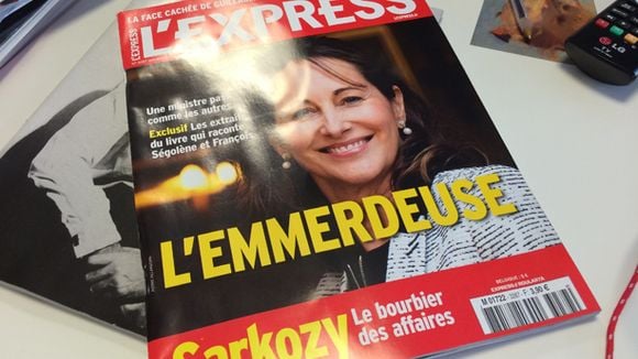 "L'emmerdeuse" Ségolène Royal à la Une de L'Express : Manuel Valls "choqué"