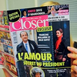 "Closer" a révélé la laison entre François Hollande et Julie Gayet