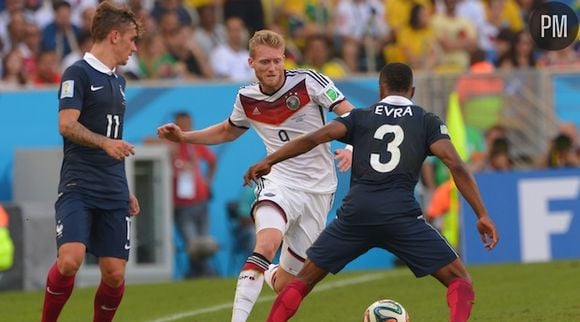 Le match France/Allemagne de juillet 2014