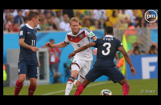 Le match France/Allemagne de juillet 2014