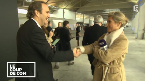 François Hollande et Xavier Niel.