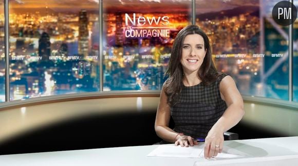 Nathalie Lévy aux commandes de "News et compagnie" sur BFMTV