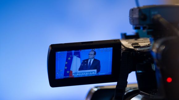 Voeux 2015 : François Hollande change de décor