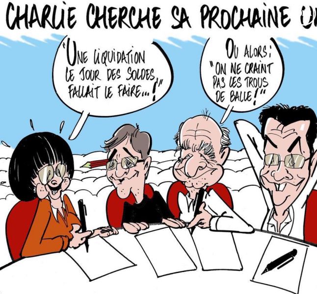 Hommage à Charlie Hebdo signé Alex