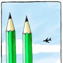 Hommage à Charlie Hebdo signé Ruben L. Oppenheimer
