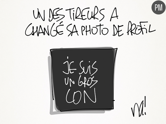 Hommage à "Charlie Hebdo" signé na!