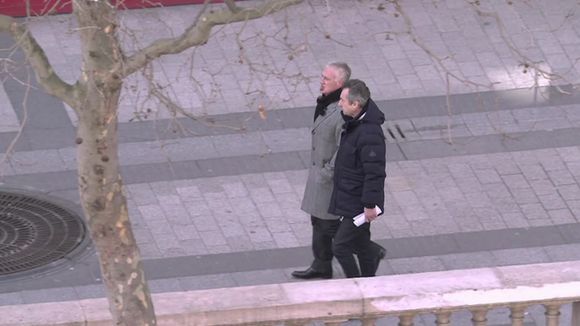 Didier Deschamps et Michel Denisot.