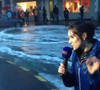 Fanny Agostini, la chute sur BFMTV, le 20 février.