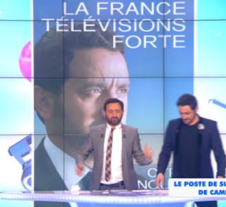Cyril Hanouna dépose sa candidature à France Télévisions