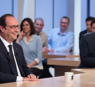 François Hollande hier sur le plateau du 'Supplément'