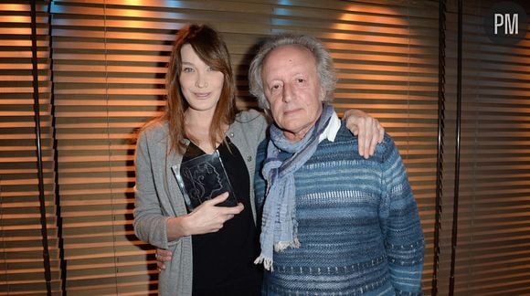 Didier Barbelivien avec Carla Bruni