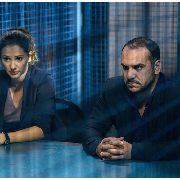 Alice Pol et François-Xavier Demaison dans "Disparue"