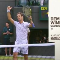 Wimbledon : TMC va diffuser la demi-finale de Richard Gasquet