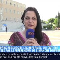 Crise en Grèce : Une militante de Syriza prend à partie BFMTV en direct