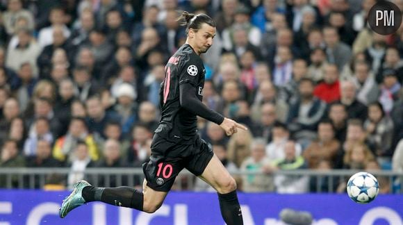 Zlatan Ibrahimovic, mardi, lors de Real Madrid/PSG