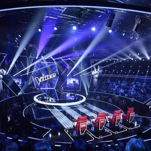 Le plateau de "The Voice"