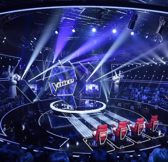 Le plateau de "The Voice"