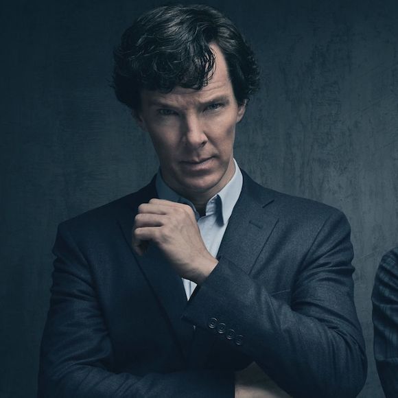 Benedict Cumberbatch et Martin Freeman dans "Sherlock"