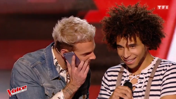 "The Voice" 2017 : Soprano s'incruste pour aider M. Pokora à convaincre un talent