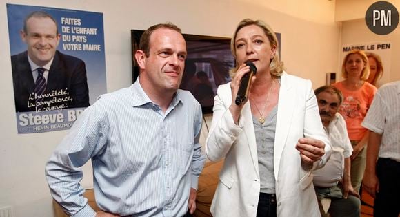 Steeve Briois et Marine Le Pen