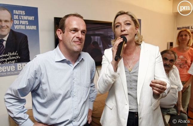 Steeve Briois et Marine Le Pen