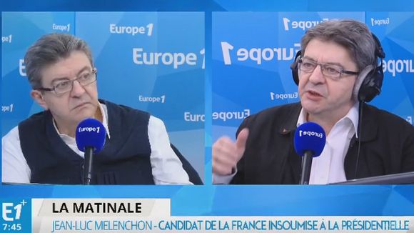 Quand Jean-Luc Mélenchon se répond à lui-même