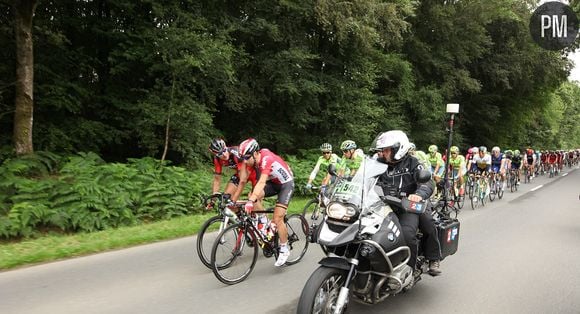 Equipe de France Télévisions lors du Tour de France 2016