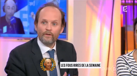 "C l'hebdo" : Jean-Marc Dumontet "gêné" que Marine Le Pen ait pleuré de rire face à Nicolas Canteloup