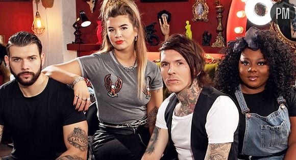 Les jurés de l'émission britannique "Tattoo Fixers"