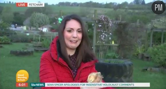 Laura Tobin dans "Good Morning Britain"