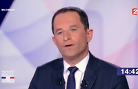 Benoît Hamon, sur France 2.