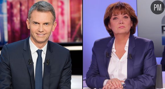 Christophe Jakubyszyn et Nathalie Saint-Cricq, un duo surprise pour arbitrer le débat de l'entre-deux tours.