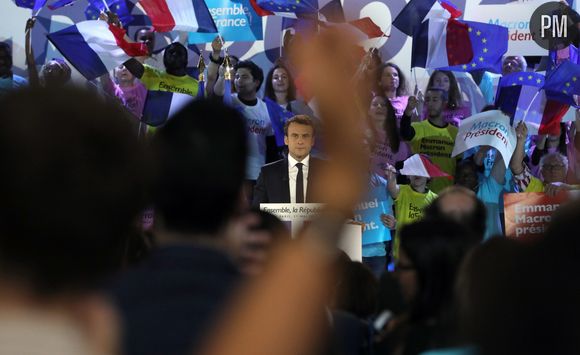 Emmanuel Macron, candidat à l'élection présidentielle.