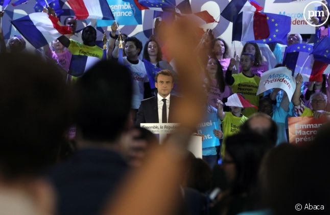 Emmanuel Macron, candidat à l'élection présidentielle.