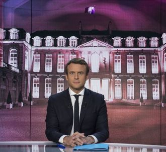 Emmanuel Macron sur le plateau de 'Elysée 2017' (TF1)