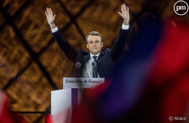 Emmanuel Macron, le 7 mai 2017.