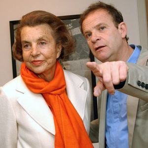 Liliane Bettencourt et François-Marie Banier.