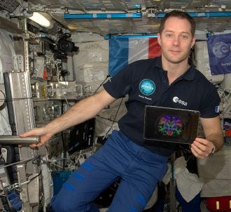 Thomas Pesquet à bord de l'ISS