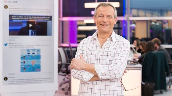 Laurent Bignolas officiellement à la présentation de "Télématin"