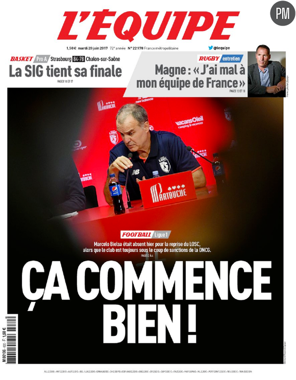 La Une de "L'Equipe" agace les internautes.