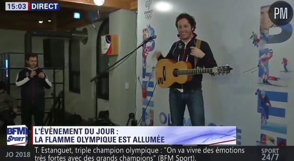 Vianney était d'humeur taquine sur BFM Sport