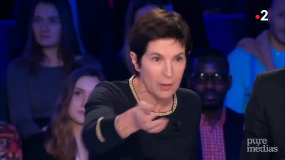 Laurent Baffie s'en prend à Christine Angot dans "ONPC" : "Vous n'aimez pas les blagues ni les comiques"