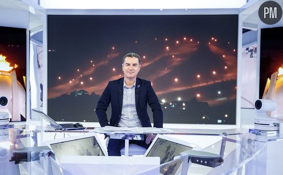 Laurent Luyat présentateur du "JO Club" sur France 2