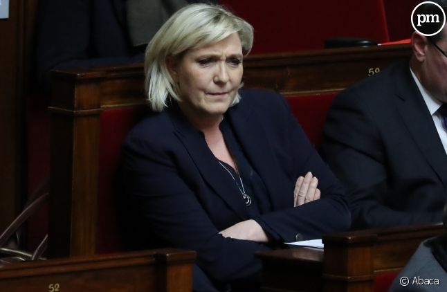 Marine Le Pen dénonce sa mise en examen