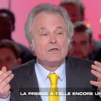 "Les Terriens du dimanche" : Franz-Olivier Giesbert déplore le "journalisme de jugement"